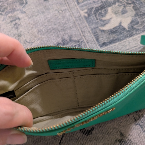 Cynthia Rowley Saffiano Leather Wristlet - Picture 2 of 2